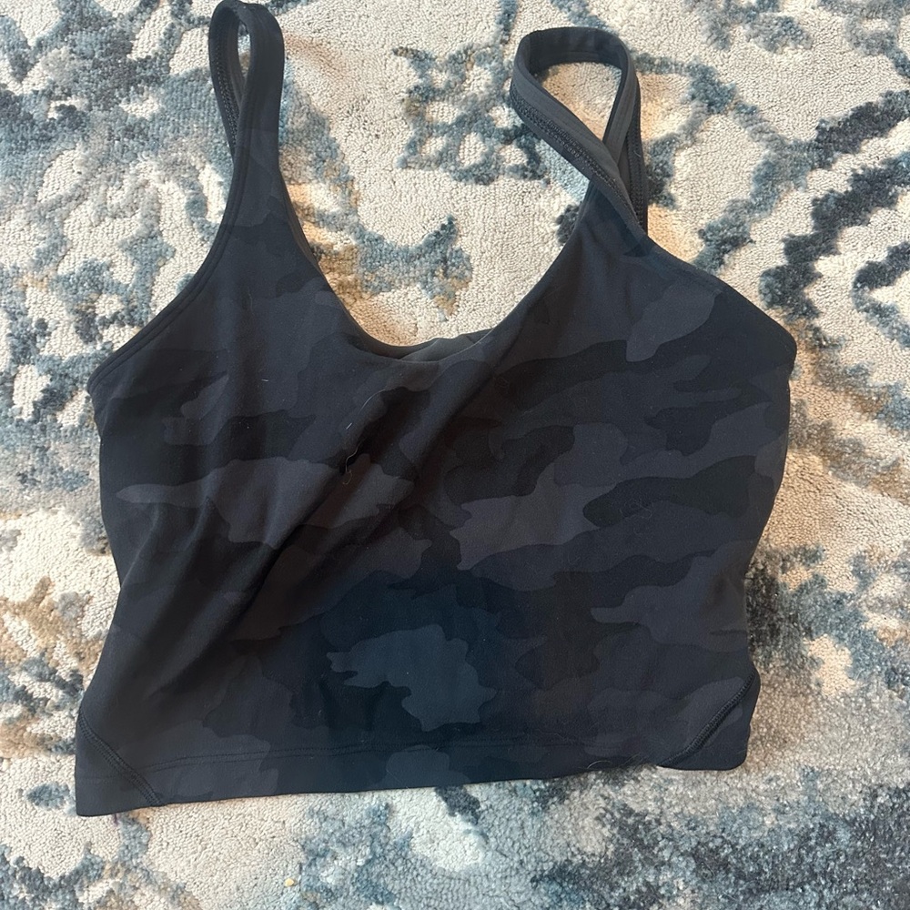 lululemon camo align tank
